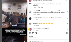 foto A (2) kericuhan rapat banggar